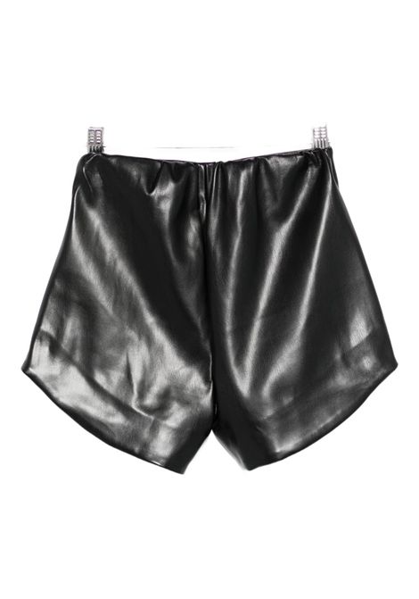 Pantaloncini effetto pelle Lù-Lù BY MISS GRANT | LL3934NERO